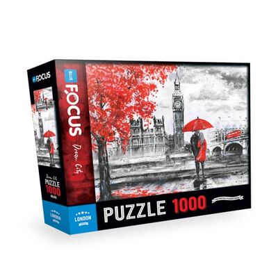 Blue Focus 1000 Parça Puzzle London - 1