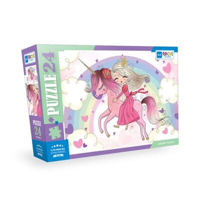 Blue Focus - Cute princess (Sevimli Prenses) - Puzzle 24 Parça - 1