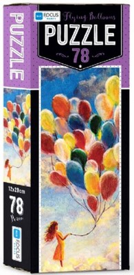 Blue Focus Flying Balloons - Puzzle 78 Parça - Blue Focus