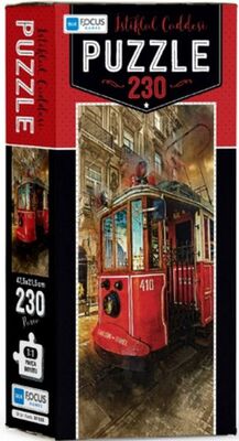 Blue Focus İstiklal Caddesi - Puzzle 230 Parça - 1