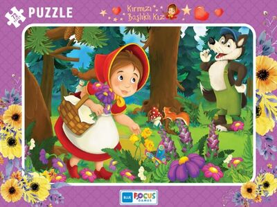 Blue Focus Kırmızı Başlıklı Kız - Puzzle 72 Parça - 1