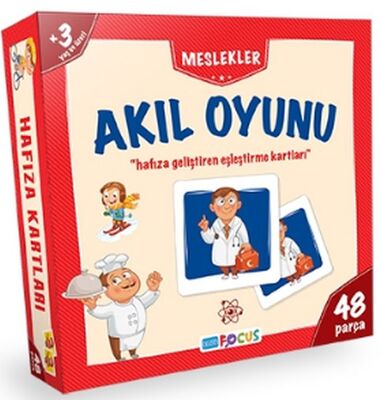 Blue Focus Meslekler - Akıl Oyunu 48 Parça - 1