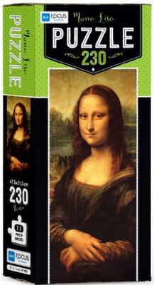 Blue Focus Mona Lisa - Puzzle 230 Parça - 1