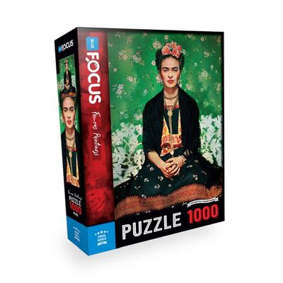 Blue Focus Puzzle Frida Kahlo 1000 Parça - 1