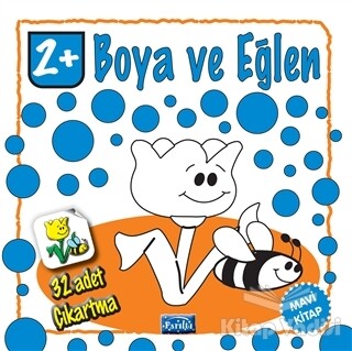 Boya ve Eğlen Mavi Kitap - Parıltı Yayınları