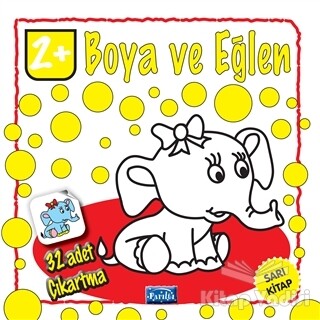 Boya ve Eğlen Sarı Kitap - Parıltı Yayınları