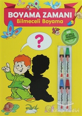 Boyama Zamanı: Bilmeceli Boyama - Parıltı Yayınları