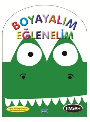 Boyayalım Eğlenelim Timsah - 1