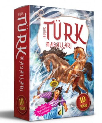 Büyük Türk Masalları (10 Kitap Takım) - Damla Yayınevi