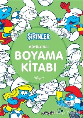 Büyüleyici Boyama Kitabı - Şirinler - 1