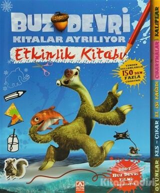 Buz Devri Kıtalar Ayrılıyor Etkinlik Kitabı - 1