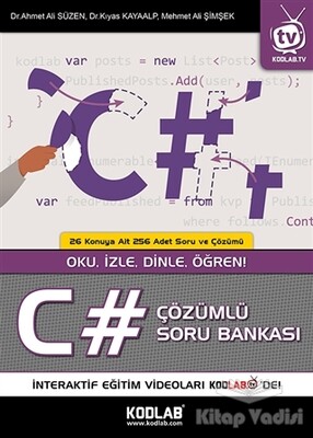 C# Çözümlü Soru Bankası - Kodlab Yayın