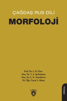 Çağdaş Rus Dili - Morfoloji - Dorlion Yayınları