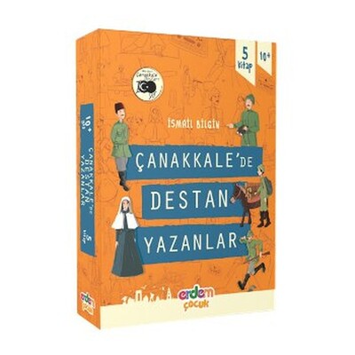 Çanakkale'de Destan Yazanlar (5 Kitap Kutulu Set) - Erdem Yayınları
