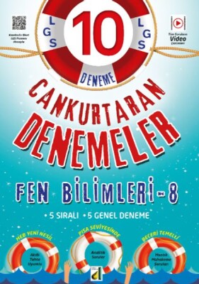 Cankurtaran Denemeler Fen Bilimleri-8 - Damla Yayınevi