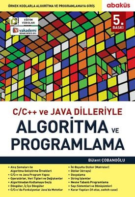 C/C ve Java Dilleriyle Algoritma ve Programlama - 1