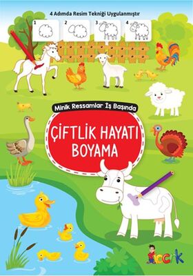 Çiftlik Hayatı Boyama - Minik Ressamlar İş Başında - 1