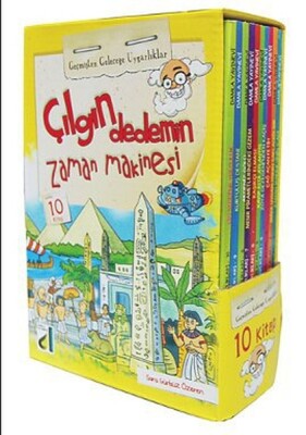 Çılgın Dedemin Zaman Makinesi - Uygarlıklar (10 Kitap Takım) - Damla Yayınevi