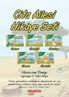 Çita Ailesi Hikaye Seti (5 Kitap Takım) - Abaküs Yayınları