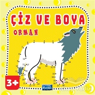 Çiz ve Boya Orman - Parıltı Yayınları