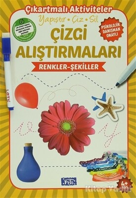 Çizgi Alıştırmaları : Renkler - Şekiller - Parıltı Yayınları