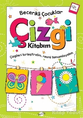 Çizgi Kitabım 4 Yaş - Becerikli Çocuklar - Kukla Yayınları