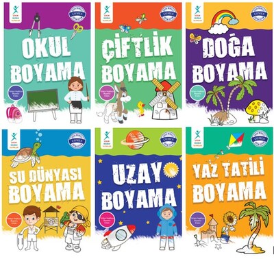 Çocuk Gelişimi Türkçe İngilizce Boyama Seti - Çocuk Gelişim Yayınları