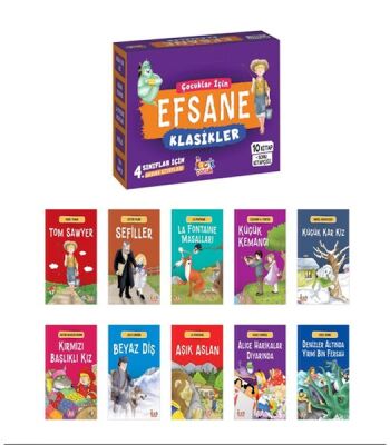 Çocuklar İçin Efsane Klasikler– (10 Kitap+Soru Kitapçığı) - 1