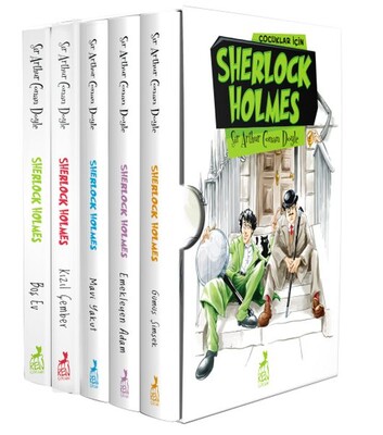 Çocuklar İçin Sherlock Holmes Seti (5 Kitap) - Ren Kitap