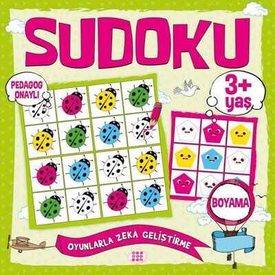 Çocuklar İçin Sudoku Boyama (3+ Yaş) - 1