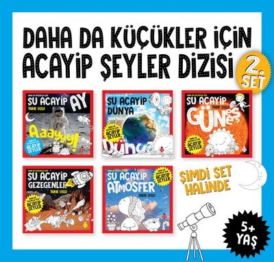 Daha da Küçükler İçin Acayip Şeyler Dizisi (2. Set-5 Kitap) - 1