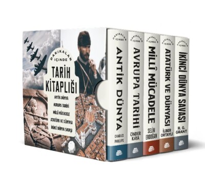 Dakikalar İçinde Tarih Kitaplığı (5 Kitap) - Kronik Kitap