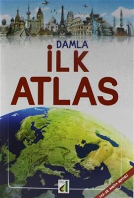 Damla İlk Atlas (Yaz Sil Harita Hediyeli) - Damla Yayınevi