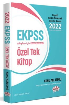 Data 2022 EKPSS Tek Kitap Konu Anlatımlı - 1