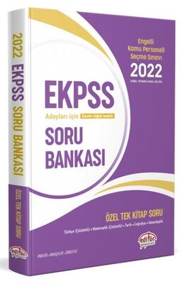 Data 2022 EKPSS Tek Kitap Soru Bankası - 1