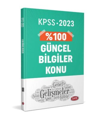 Data 2023 Kpss Güncel Bilgiler Konu - 1