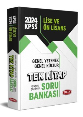 Data Kpss Lise Ve Ön Lisans Genel Yetenek - Genel Kültür Tek Kitap Soru Bankası - 1