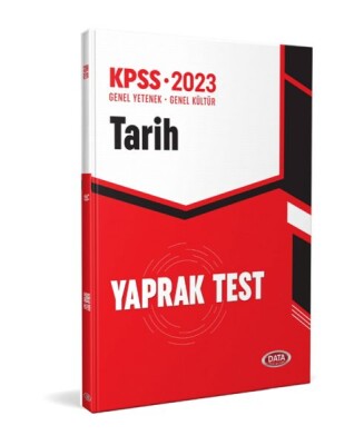 Data Kpss Tarih Yaprak Test - Data Yayınları