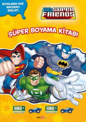 Dc Super Friends Süper Boyama Kitabı - 1