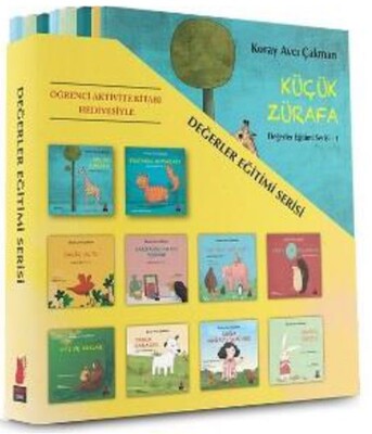 Değerler Eğitimi Serisi (10 Kitap Takım) - Kırmızı Kedi Çocuk