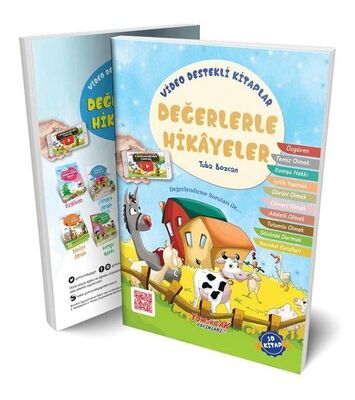 Değerlerle Hikayeler (10 Kitap Takım) - 1