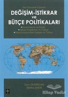 Değişim - İstikrar ve Bütçe Politikaları - Ekin Yayınevi