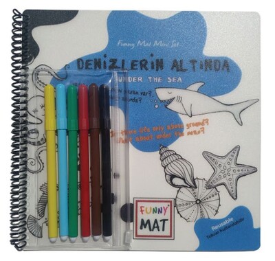 Denizlerin Altında - Funny Mat - Mini Set (Aktivite Seti) - Akademi Çocuk