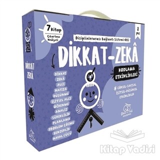 Dikkat Zeka 2. Sınıf Seti - 8 Yaş (7 Kitap Takım) - Dikkat ve Zeka Akademisi