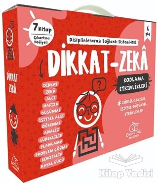 Dikkat Zeka Ana Sınıfı Seti - 6 Yaş (7 Kitap Takım) - Dikkat ve Zeka Akademisi