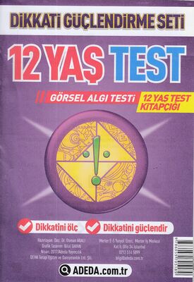 Dikkati Güçlendirme Seti 12 Yaş Test - 1