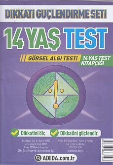 Dikkati Güçlendirme Seti 14 Yaş Test - 1