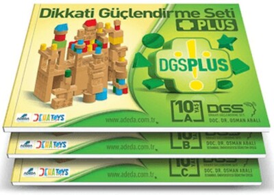 Dikkati Güçlendirme Seti Plus 10 Yaş Kitap - Adeda Yayıncılık