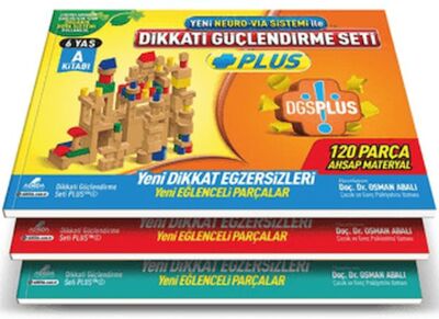 Dikkati Güçlendirme Seti Plus 6 Yaş Kitap - 1