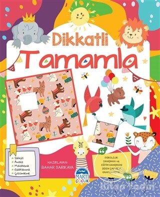 Dikkatli Tamamla - Martı Yayınları